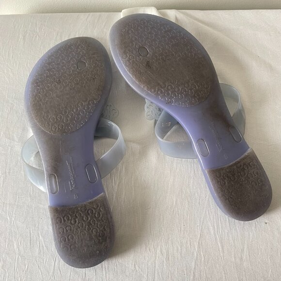 Salvatore Ferragamo jelly flip flop sandals - Picture 5 of 7